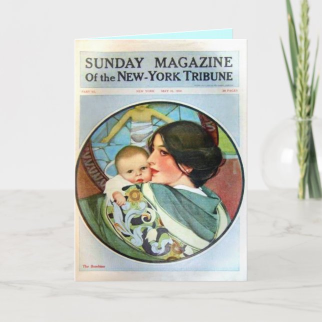 Nostalgic Mother's Day Card (Front)