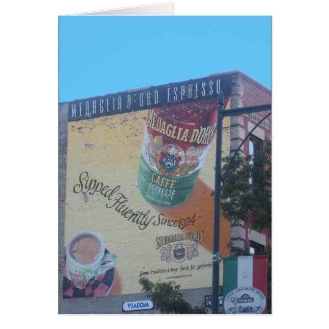 Nostalgic Neighbourhood Scene in "Little Italy" (Front)