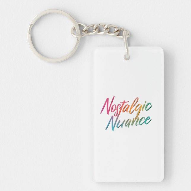 nostalgic Nuance Key Ring (Front)