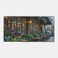 Nostalgic Peaceful Coffee Shop, Art Nouveau Inspir