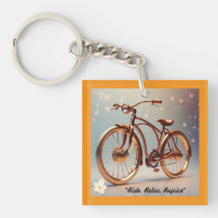 "Nostalgic Pedals" Key Ring