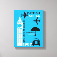 Nostalgic Retro Airline Poster