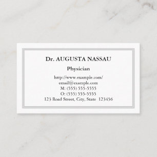 Nostalgic, Traditional, and Vintage Business Card