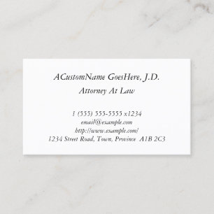 Nostalgic, Vintage & Old Fashioned Business Card