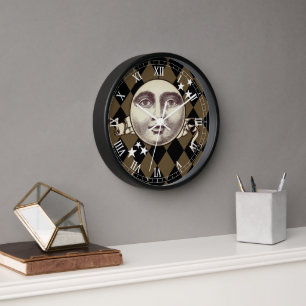 Nostalgic Vintage Steampunk Fantasy Clock