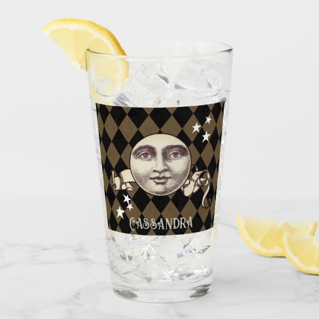 Nostalgic Vintage Steampunk Fantasy Glass (Front Ice)
