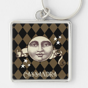 Nostalgic Vintage Steampunk Fantasy  Key Ring
