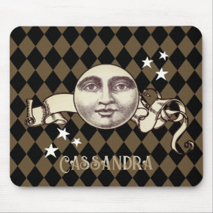 Nostalgic Vintage Steampunk Fantasy Mouse Mat