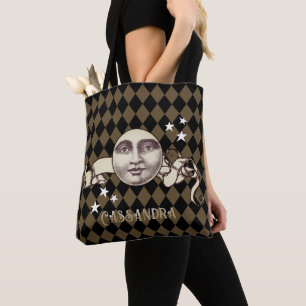 Nostalgic Vintage Steampunk Fantasy  Tote Bag