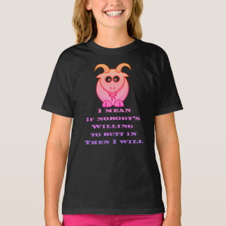 Nosy BILLY goat  T-Shirt