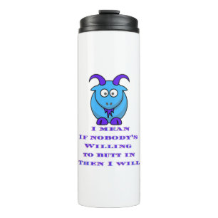 Nosy BILLY goat tshirts mugs stickers