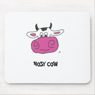 NOSY COW MOUSE MAT