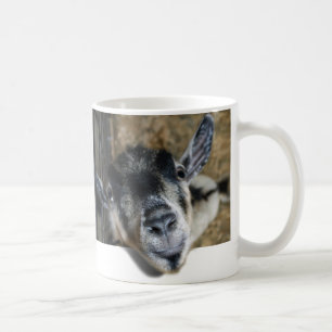 Nosy Goat Looking Out Coffee Mug
