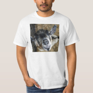 Nosy Goat Looking Up T-Shirt