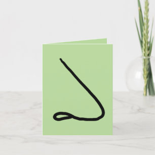 Nosy Just Because Hello Thinking of You Card