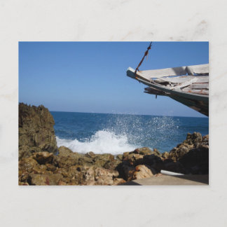 Not A Bad Place To Be Shipwrecked Postcard