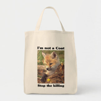 Not A Coat-Fox Tote Bag