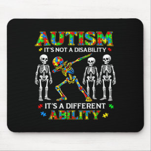 Not A Disability Different Ability for Kids Autism Mouse Mat