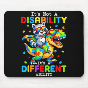 Not A Disability Different Ability for Kids Autism Mouse Mat