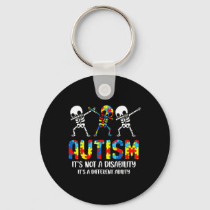 Not A Disability It's A Different Ability Autism S Key Ring