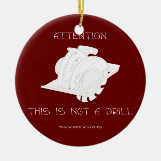 Not A Drill Ceramic Tree Decoration