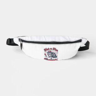 Not a Fan of Fireworks Scared Cat Shirt (2)_1 Bum Bags