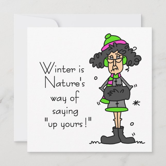 Not a Fan of Winter (Front)