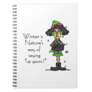 Not a Fan of Winter Notebook