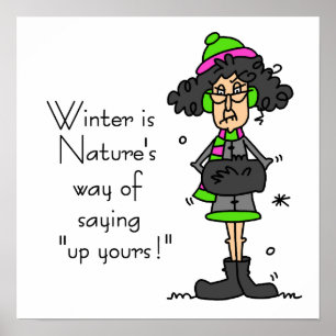 Not a Fan of Winter Poster