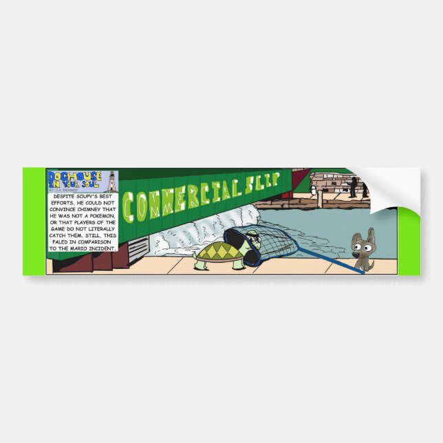 Not a Game Bumper Sticker (Front)