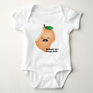 Not-A-Georgia-Peach Baby Bodysuit