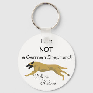 NOT a German Shepherd Key Ring