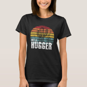Not A Hugger Cactus Vintage Distressed Sarcastic T-Shirt