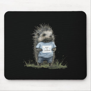 Not A Hugger Hedgehog  Mouse Mat