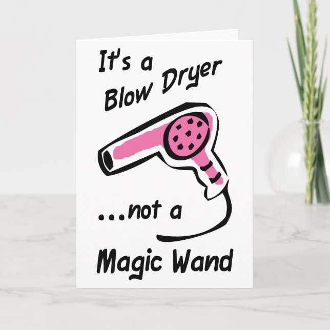 Not a Magic Wand Card (Front)