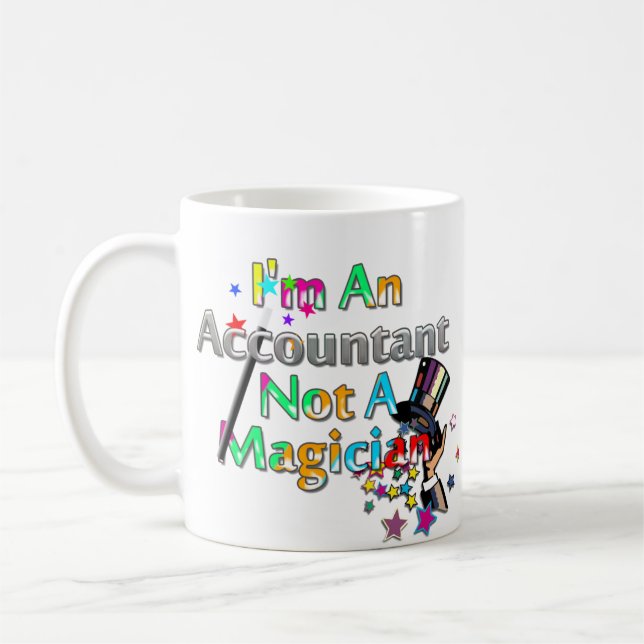 Not A Magician Coffee Mug (Left)