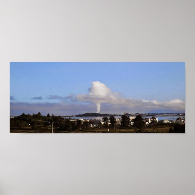 Not a mushroom cloud (add words) poster (Front)
