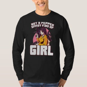 Not A Pepper Spray Kind Of Girl Electric Taser T-Shirt