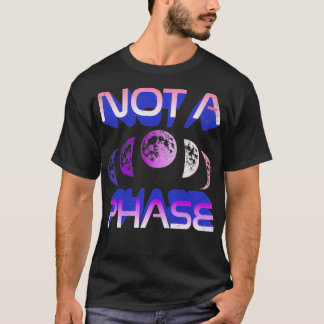 Not A Phase Lunar Moon Cycle Genderfluid Pride Gen T-Shirt