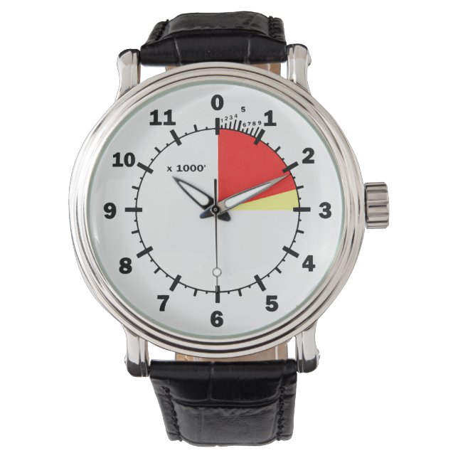 (Not a Real) Altimeter Face Watch (Front)