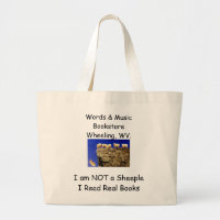 not a sheeple book tote