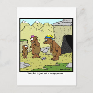 Not a Spring-person Postcard