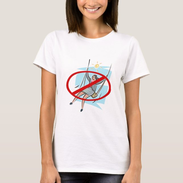 Not a swinger T-Shirt (Front)