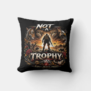 Not a Trophy Cushion