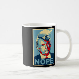 Not Again Funny Trump 2024  Coffee Mug