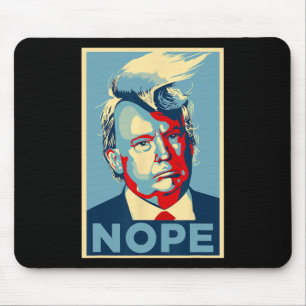 Not Again Vote 2024 Anti Trump Anti Biden Mouse Mat