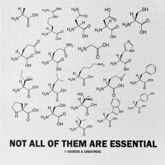 Not All Of Them Are Essential (20 Amino Acids) Jigsaw Puzzle