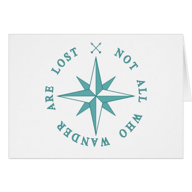 Not All Who Wander Are Lost (Front Horizontal)