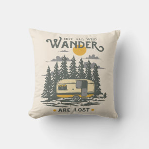 Not All Who Wander are Lost Cushion