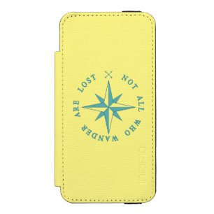 Not All Who Wander Are Lost Incipio Watson™ iPhone 5 Wallet Case